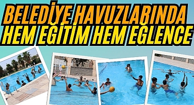 Şanlıurfa Büyükşehir Havuzlarında Su Topu Etkinliği