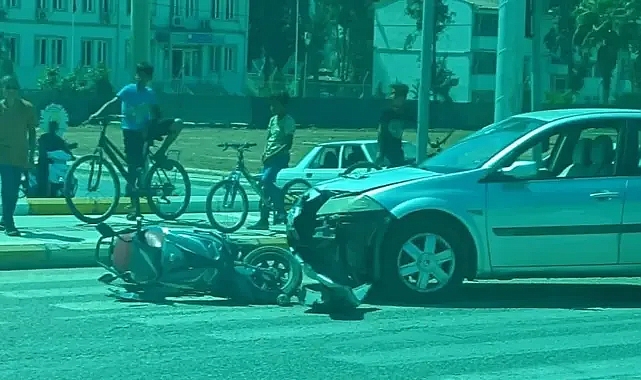 Şanlıurfa’da kaza! Motosiklet sürücüsü hastaneye kaldırıldı!