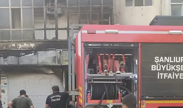 Şanlıurfa’da mesken yangını! İtfaiye müdahale etti!
