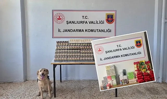 Şanlıurfa’da operasyon! Gümrük kaçağı ürünler ele geçirildi!