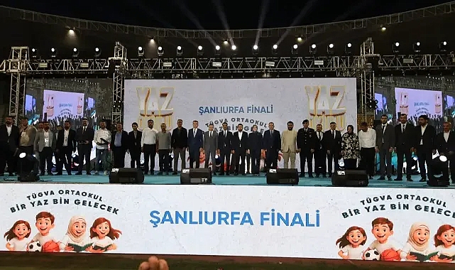 TÜGVA Şanlıurfa’da 30 Bin Öğrenciyle Coşkulu Kapanış Töreni