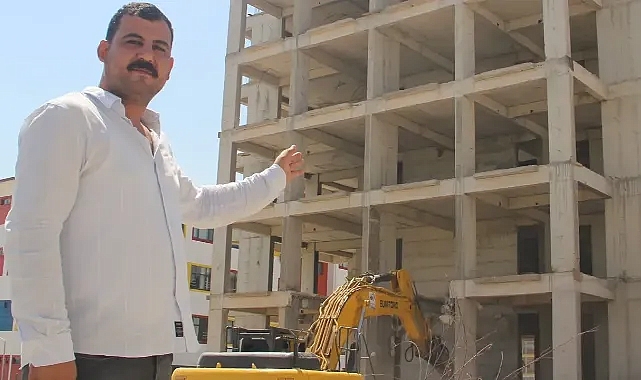 Urfa’da kullanılan beton testi geçemedi! Bina için yıkım kararı verildi!