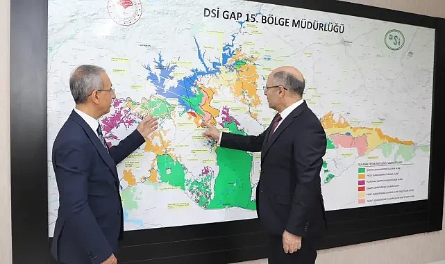 Vekil Dusak, DSİ’yi ziyaret etti! Urfa’daki çalışmalar değerlendirildi!