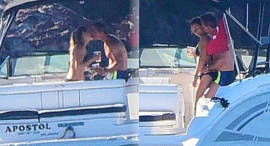 Yeğeniyle teknede uygunsuz şekilde görüntülenmişti! Murat Başoğlu emlakçılığa soyundu 