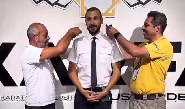 Hayat Bilgisinin Arif’i Pilot oldu