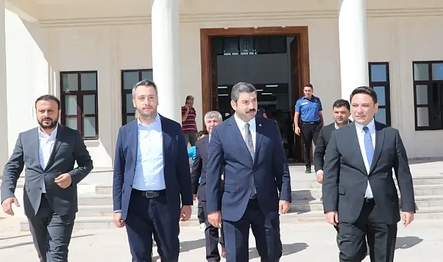 Vekil Eyyüpoğlu’ndan Haliliye Kaymakamına Ziyaret