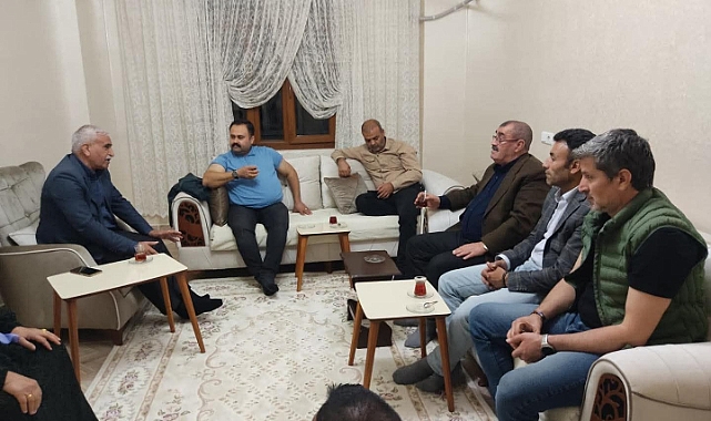 Başkan Serhat Dicle İnan Vatandaşlarla Ev Ziyaretlerinde Bulundu