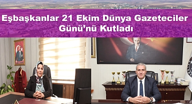 Eş Başkanlardan ‘21 Ekim Dünya Gazeteciler Günü’ Mesajı