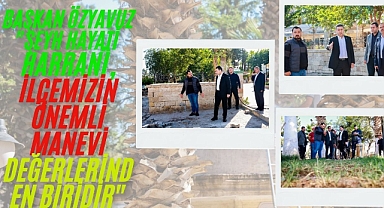 Harran'da tarihi ve manevi mekanlara estetik dokunuş