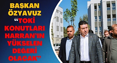 Harran'da Toki Konutlarında Sona Gelindi