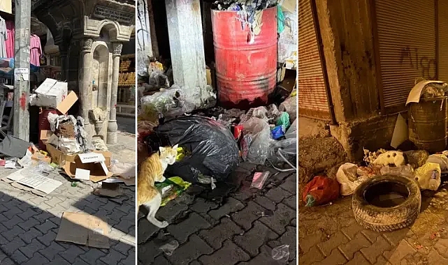 İşte çöp yığınlarıyla ünlü Birecik ilçesi! Vatandaş tepkili!