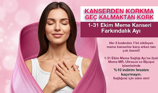 Özel Metrolife'tan Meme Kanseriyle Mücadeleye Destek: Teşhis ve Tedavide %10 İndirim