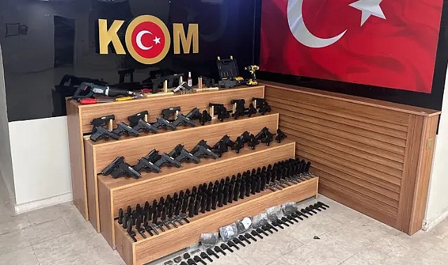 Şanlıurfa’da cephane gibi adrese baskın!