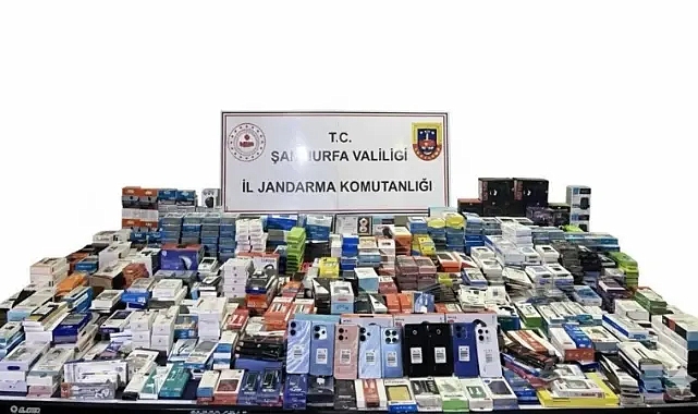 Şanlıurfa'da kaçakçılık operasyonu!