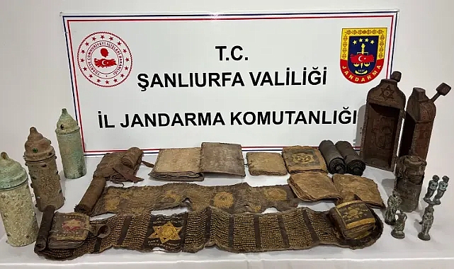 Şanlıurfa’da tarihi eser kaçakçılığı!