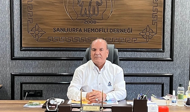 Şanlıurfa Hemofili Derneği Başkanı Ali Yıldırım, Devletin İlacını Yazmayan Doktorlar Var