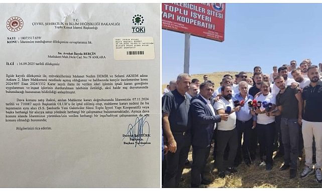 Şanlıurfa Yeni Galericiler Sitesi Kooperatifinde 6 Yıllık Mağduriyet: Tapu Sorunu Hâlâ Çözülemedi