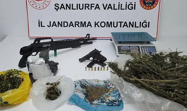 Urfa'nın ilçesinde baskın!