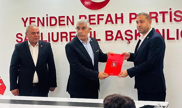 Yeniden Refah Partisi Akçakale İlçe Başkanlığı'na Mehmet Özal getirildi.