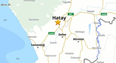 AFAD duyurdu! Hatay’da deprem!