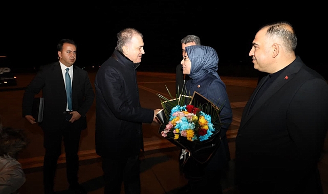AK Parti Genel Başkan Yardımcısı ve Parti Sözcüsü Ömer Çelik Şanlıurfa'da