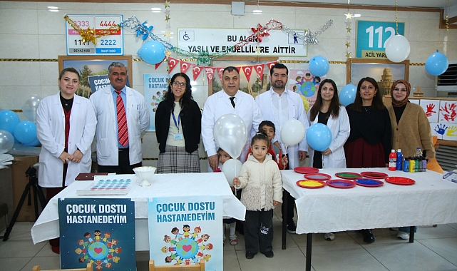 Balıklıgöl Devlet Hastanesi’nde Dünya Çocuk Hakları Günü Etkinliği