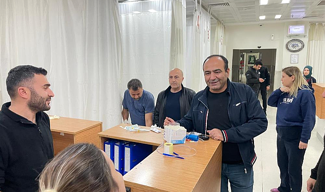 Bozova Devlet Hastanesine Gece Denetimi