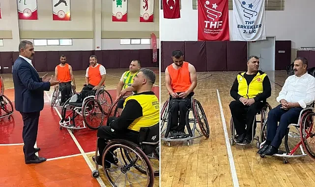 Emin Yetim, Şanlıurfa Bedensel Engelliler Takımını yalnız bırakmadı!