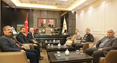 Esnaf ve Sanatkârlar Kredi ve Kefalet Odası’ndan Başkan İnan’a Ziyaret