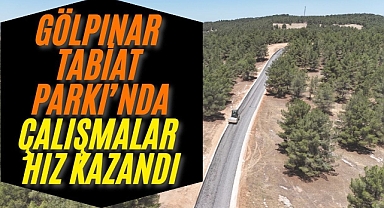 Gölpınar Tabiat Parkında Çalışmalar Sürüyor