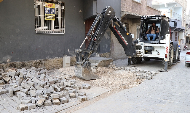 Haliliye Belediyesi, Yavuz Selim Mahallesi’nde Üstyapı Çalışmalarını Sürdürüyor