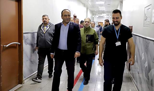 İl Sağlık Müdürü Dr. Öğr. Üyesi Erhan Berk’ten Gece Acil Servis Denetimi