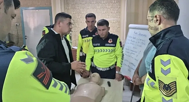 Jandarma Trafik Personeline İlkyardım Eğitimi Verildi