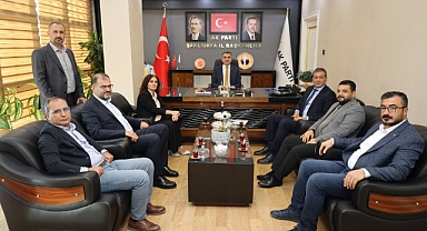Muhasebeciler Odası'ndan AK Parti İl Başkanlığı'na Ziyaret
