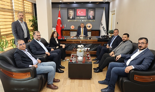 Muhasebeciler Odası'ndan AK Parti İl Başkanlığı'na Ziyaret