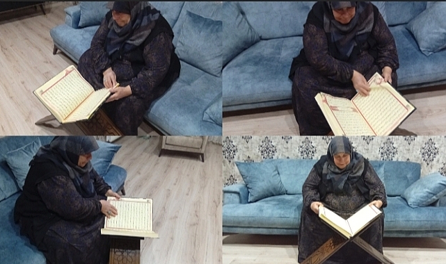 Şanlıurfa’da 63 Yaşında Kur’an-ı Kerim Okumasını Öğrendi! Azmiyle Herkese Örnek Oldu!