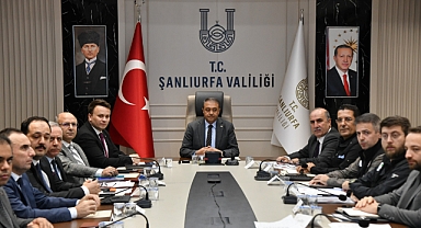 Şanlıurfa'da Deprem Konutları İçin Koordinasyon Toplantısı Yapıldı