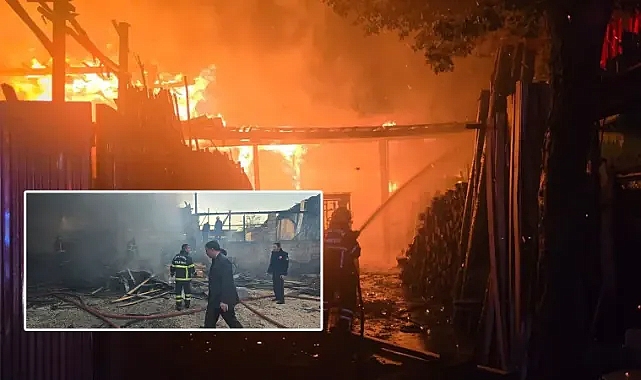 Şanlıurfa’da işyerinde yangın! İtfaiye ekipleri seferber oldu!