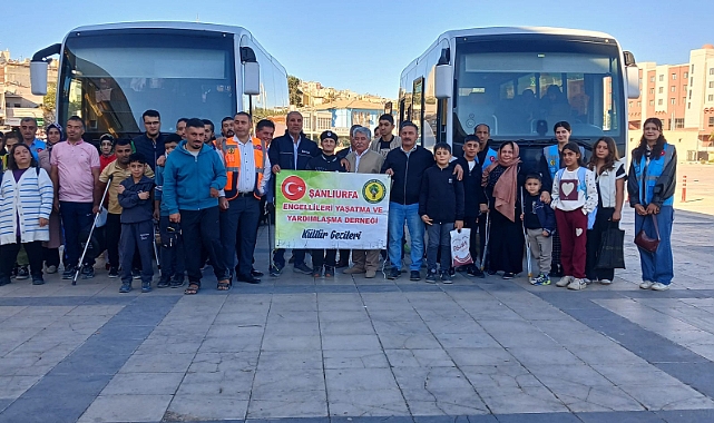 Şanlıurfa Engellileri Yaşatma ve Yardımlaşma Derneği’nden Gaziantep’e Anlamlı Kültür Gezisi