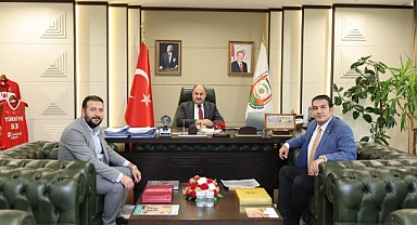 Şanlıurfalı İş İnsanı Abdullah Tacar’dan Başkan Gülpınar’a Anlamlı Ziyaret