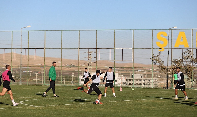 Şanlıurfaspor, Altınordu Maçı Hazırlıklarını Sürdürdü