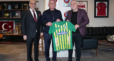 Şanlıurfaspor’dan TFF Başkanı Hacıosmanoğlu’na Ziyaret