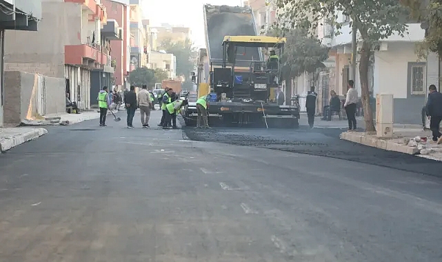 Selahaddin Eyyubi Mahallesi’nde Asfalt Çalışmaları Sürüyor