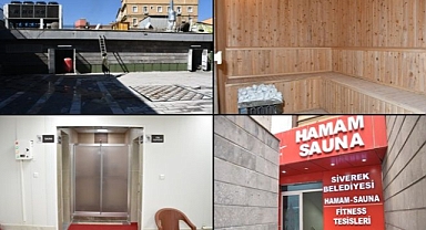 Siverek’te erkekler için hamam ve sauna yeniden hizmete açıldı