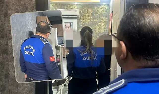 Urfa'da kaçak saç ekimi yapan iş yerine baskın!