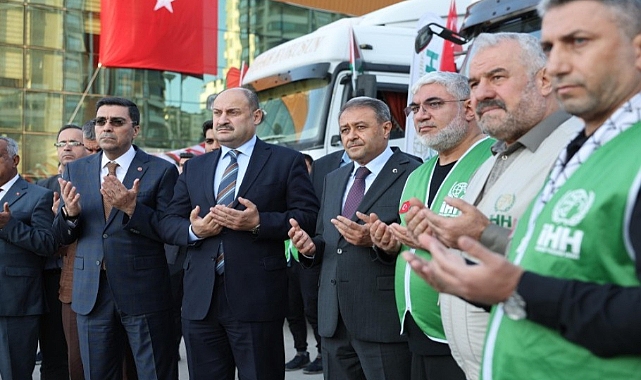 Urfa'dan Gazze'ye Yardımeli