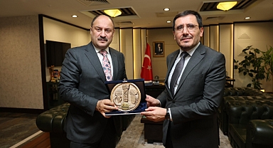 YÖK Başkan Yardımcısı Arcaklıoğlu’ndan Başkan Gülpınar’a Ziyaret