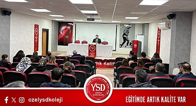YSD Koleji, Ara Tatil Kampının Ardından 2025-2026 Eğitim Öğretim Yılı 1. Dönem 3. Genel Toplantısını Gerçekleştirdi