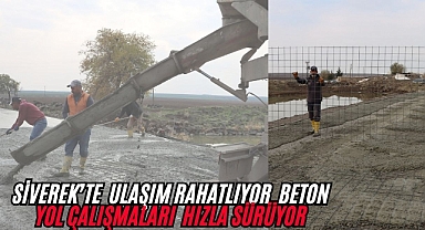Büyükşehir, Siverek’te Beton Yol Atağını Sürdürüyor