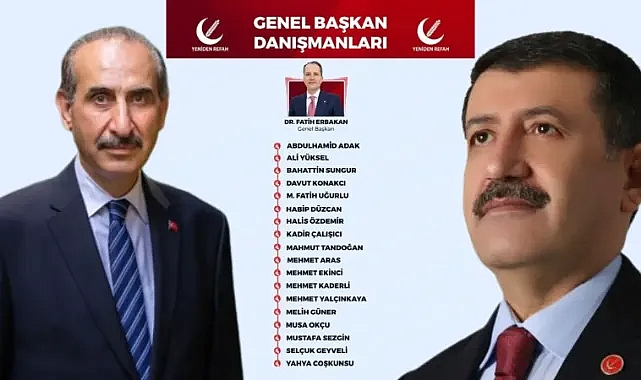 Fatih Erbakan’ın Danışmanları Arasında Şanlıurfa’dan İki İsim